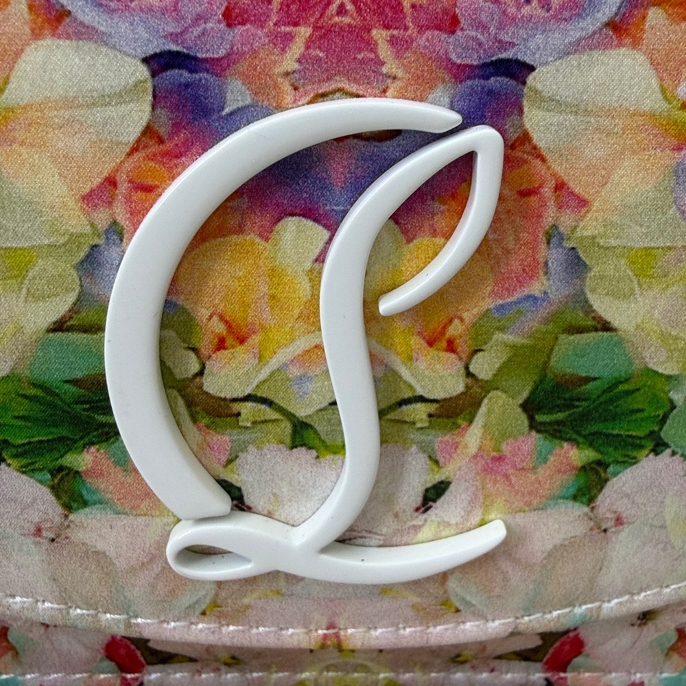 Christian louboutin satin blooming crossbody clutch - Picture 2 of 3
